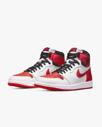 Red Black White Custom Air Jordan 1