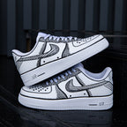 Sketch Lines Custom Air Force 1