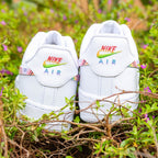 Rainbow Swirl Custom Air Force 1