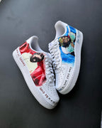 Cartoon Role Blue Red Custom Air Force 1