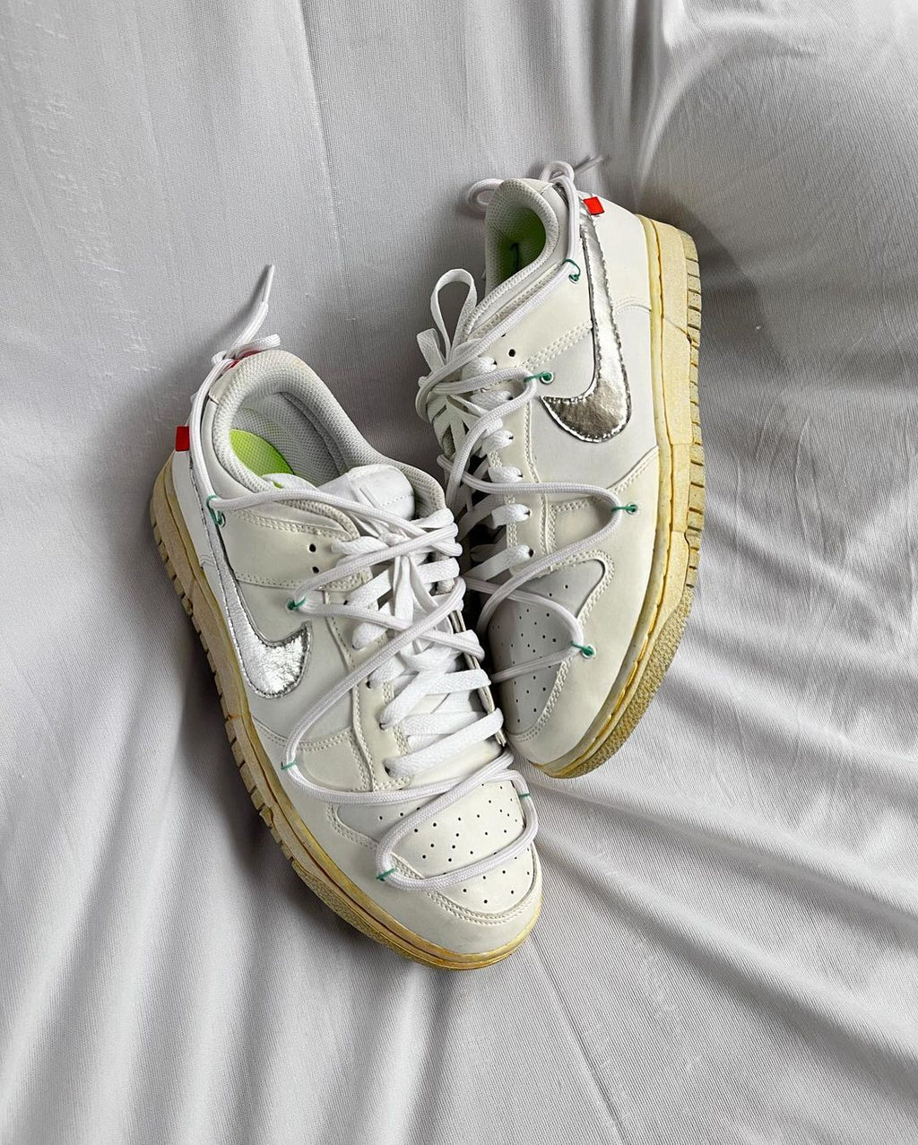 Classical Extra Lace  Luminous Swoosh Custom Air Force 1
