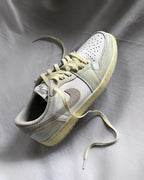 Classical  Light Cyan Gray White Custom Air Force 1