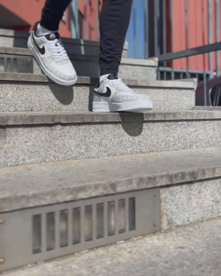 Royal Gray LV Custom Air Force 1
