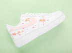 Pink Peach Blossom Custom Air Force 1
