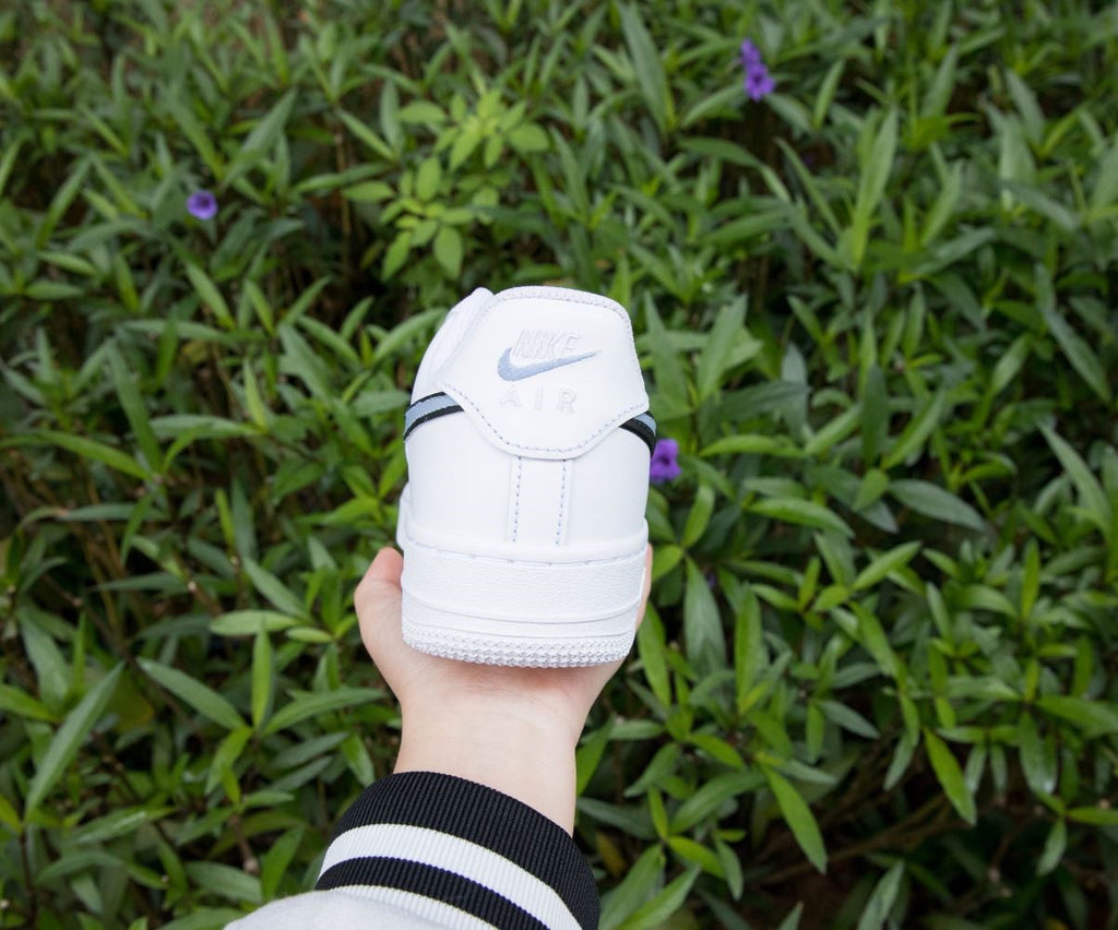 Blue Black Shadow Custom Air Force 1