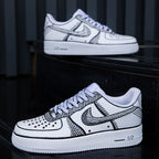 Sketch Lines Custom Air Force 1