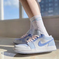 Blue Low Custom Air Jordan 1