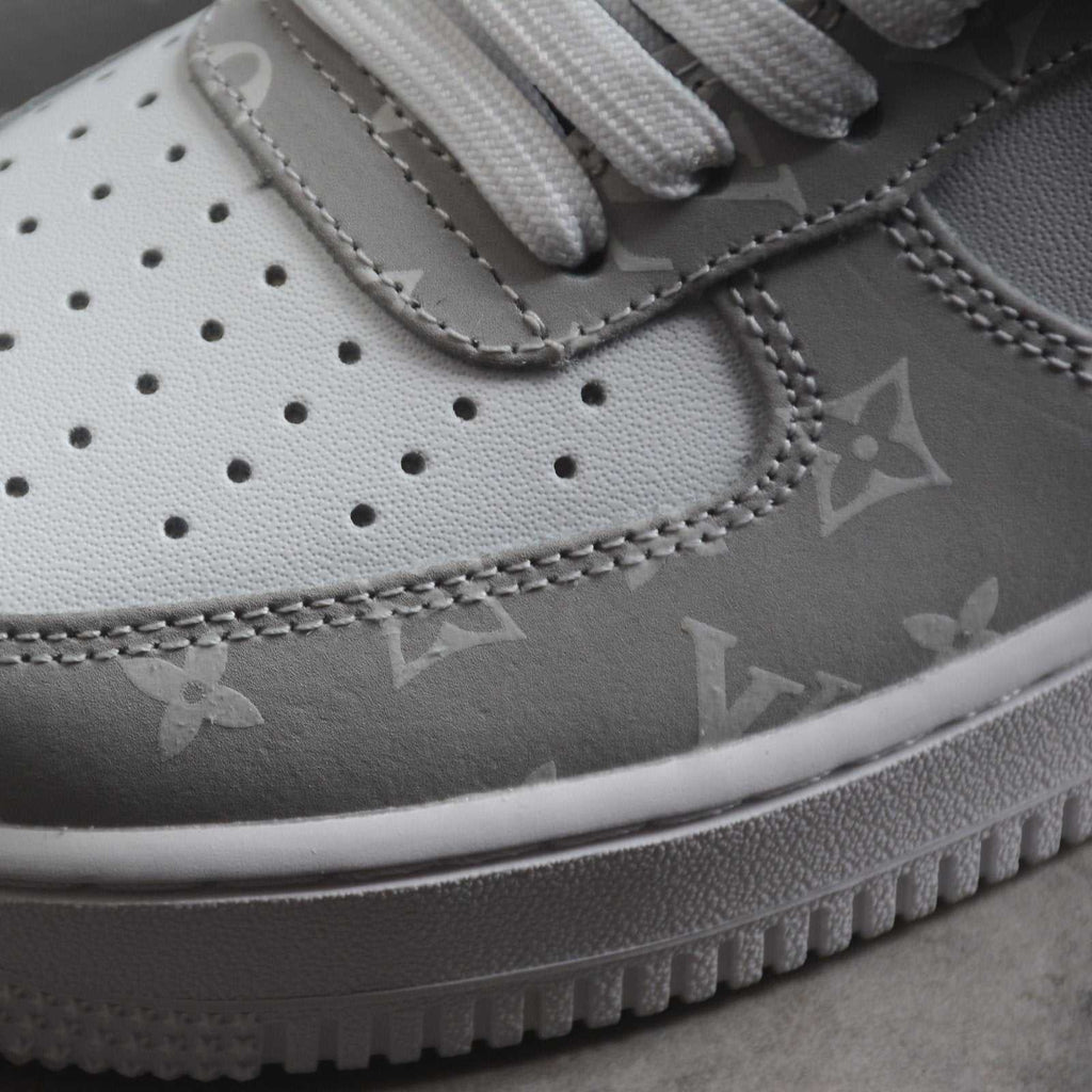 Royal Gray LV Custom Air Force 1