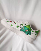 Cartoon Dragon Turtle Yellow Orange Blue Green Custom Air Force 1