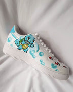 Cartoon Dragon Turtle Yellow Orange Blue Green Custom Air Force 1