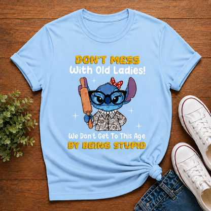 Disney|Stitch - DON'T MESS With Old Ladies!