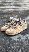 Extra Lace Classical Khaki White Custom Air Force 1