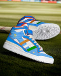 Blue White Green Custom Adidas