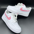 Pink Burst Crack Custom Air Force 1