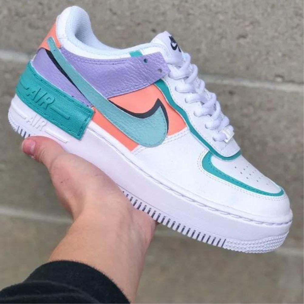 Dark Colors Shadow Custom Air Force 1