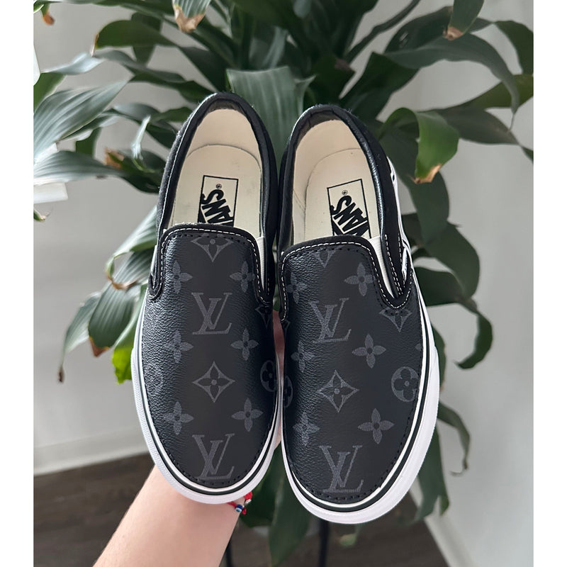 Hand Painted Custom Vans Slip On Sneakers