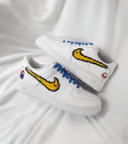 Cartoon Role Mushroom Yellow Custom Air Force 1
