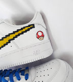 Cartoon Role Mushroom Yellow Custom Air Force 1