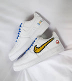 Cartoon Role Mushroom Yellow Custom Air Force 1