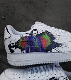 Cartoon Hero Clown Black Yellow Blue Custom Air Force 1