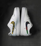 Cartoon Hero Clown Black Yellow Blue Custom Air Force 1