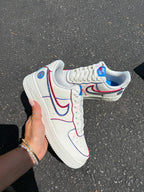 Hand Painted Rhinestone Custom Air Force 1 Sneakers