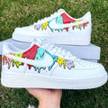 Cartoon Drip Custom Air Force 1