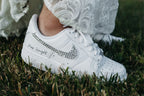 Diamond Wedding Shoes Custom Air Force 1