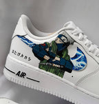 Cartoon Role Magic Black blue Custom Air Force 1