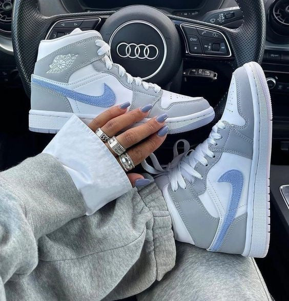 Orange Blue Custom Air Force 1