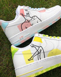 Pink Yellow Beauty Custom Air Force 1