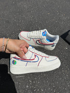 Hand Painted Rhinestone Custom Air Force 1 Sneakers