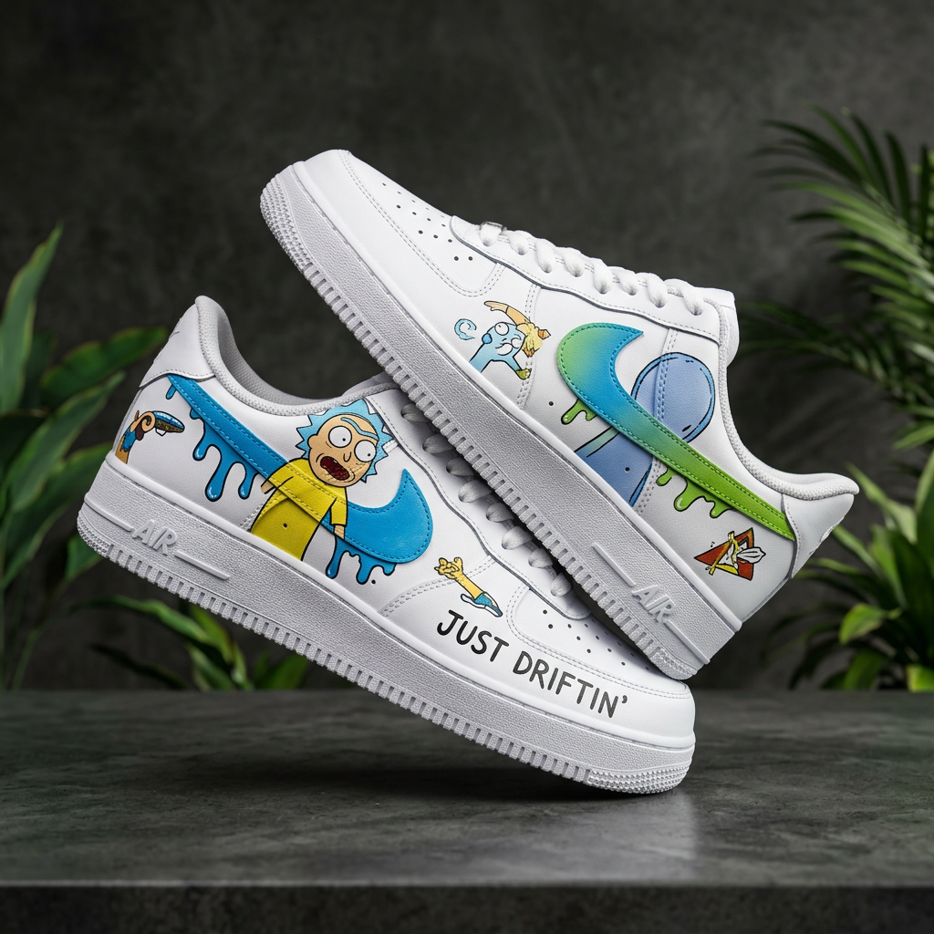 Hand Painted Custom Air Force 1 Sneakers