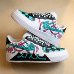 Hand Painted Graffiti Custom Sneakers