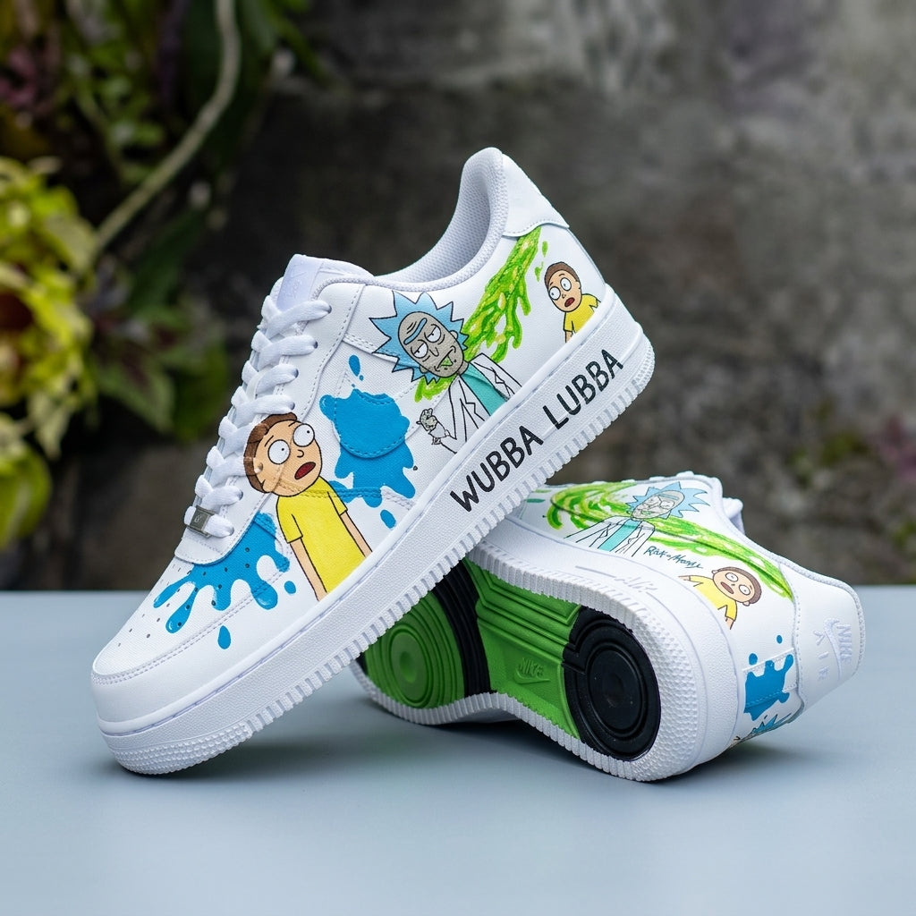 Hand Painted Custom Air Force 1 Sneakers