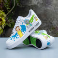 Hand Painted Rick & Morty Custom Air Force 1 Sneakers
