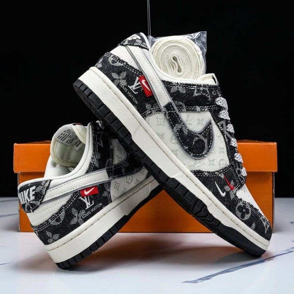 Hand Painted Custom Monogram Dunk Sneakers
