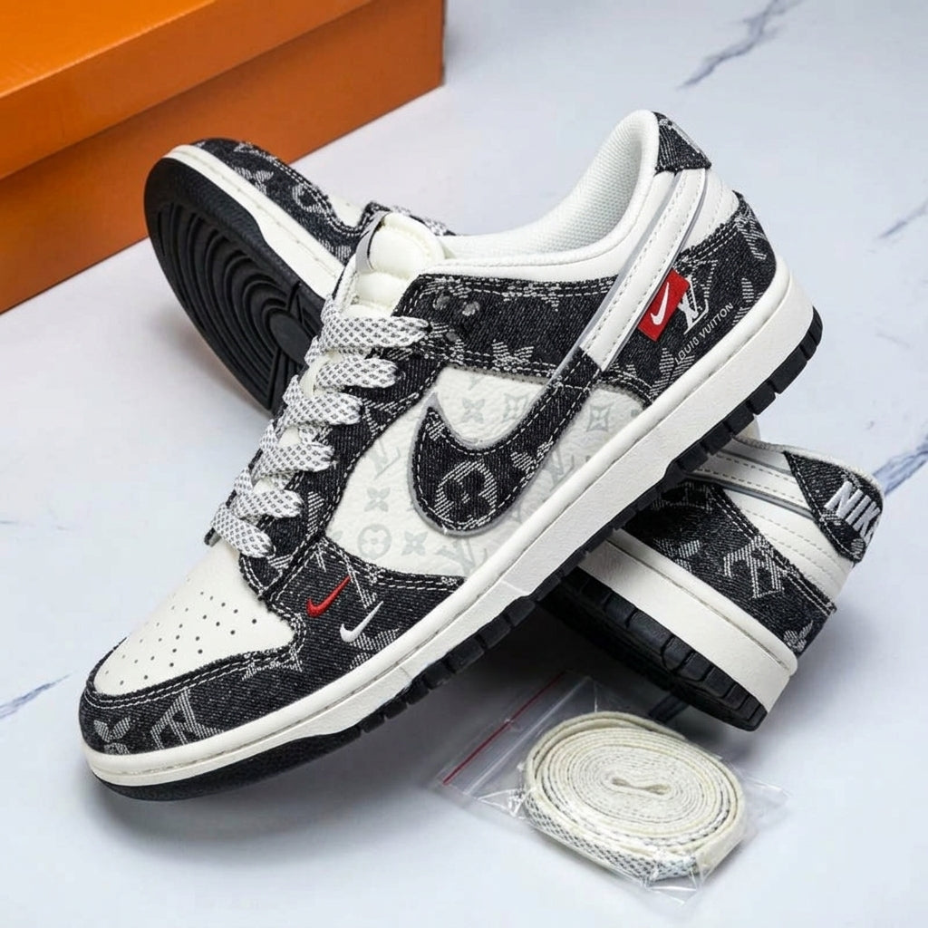 Hand Painted Custom Monogram Dunk Sneakers