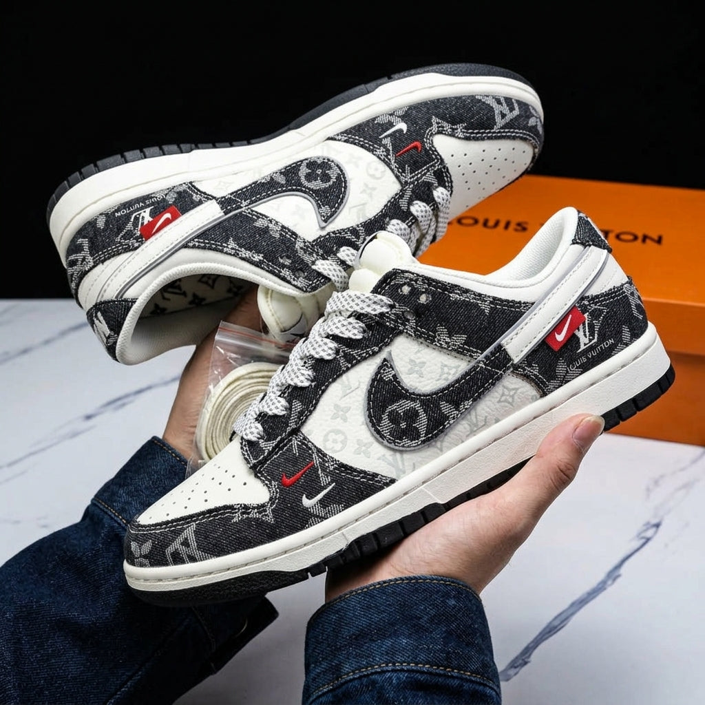 Hand Painted Custom Monogram Dunk Sneakers
