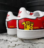 Cartoon Red White Custom Adidas