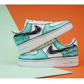 Mint Mambo Graffiti Custom Air Force 1