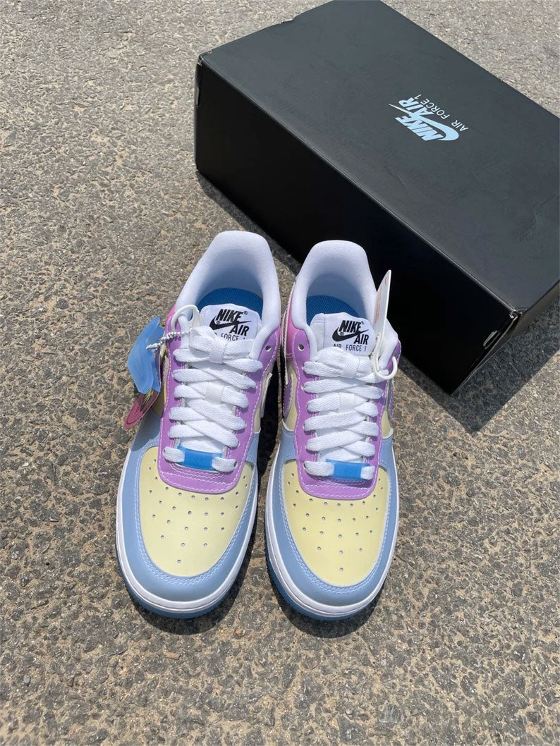 Color Stitching Rainbow Custom Air Force 1