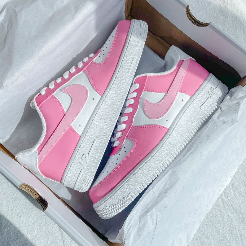 Pink Art Custom Air Force 1