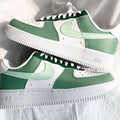 Mint Green Art Graffiti Custom Air Force 1