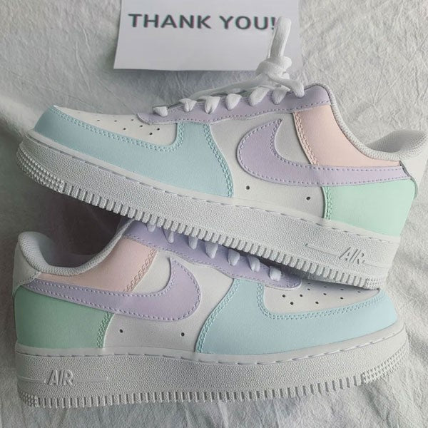 Macarons Art Graffiti Custom Air Force 1
