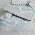 Sky Blue High Top Custom Air Force 1