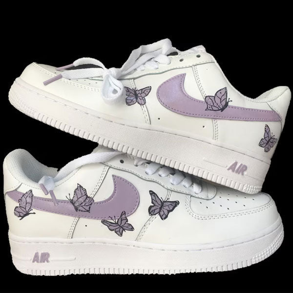 Fantasy Purple butterfly Custom Air Force 1