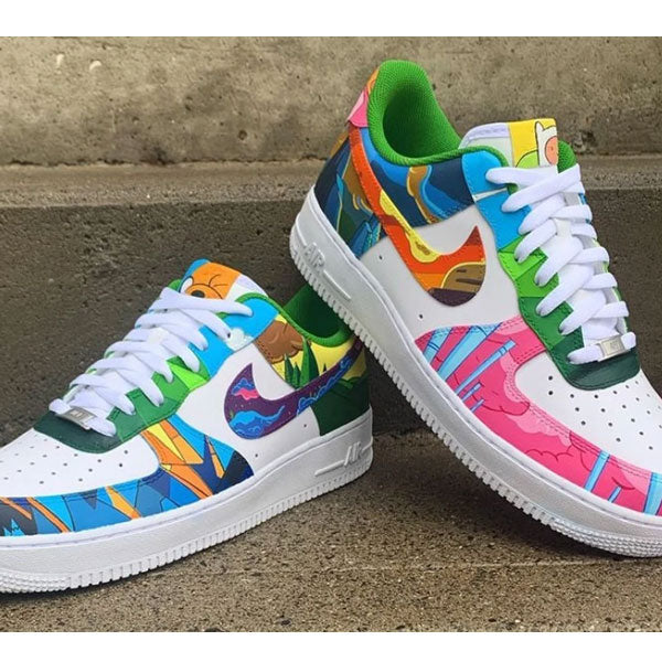 Cartoon Graffiti Hand-drawn Custom Air Force 1