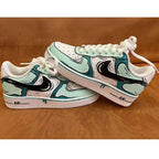 Mint Mambo Cartoon Custom Air Force 1