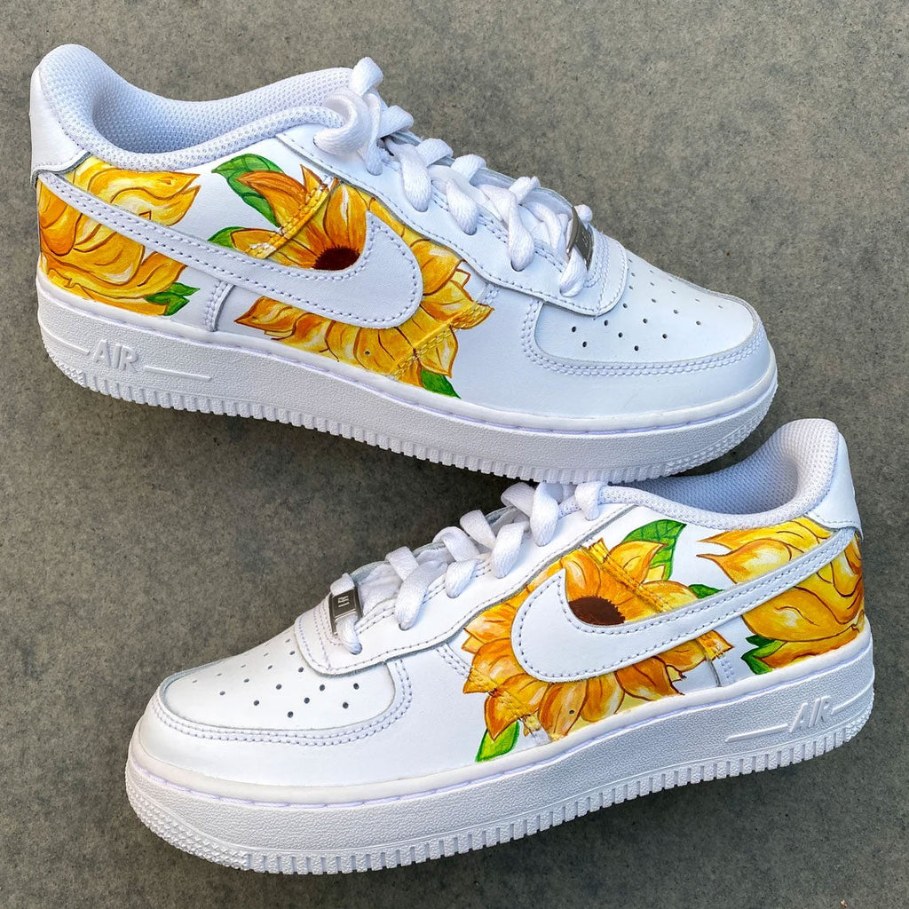 Vintage Van Gogh Sunflowers Custom Air Force 1